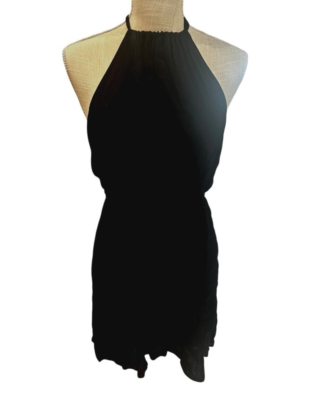 Streetwear Society Black Halter Dress S/P
